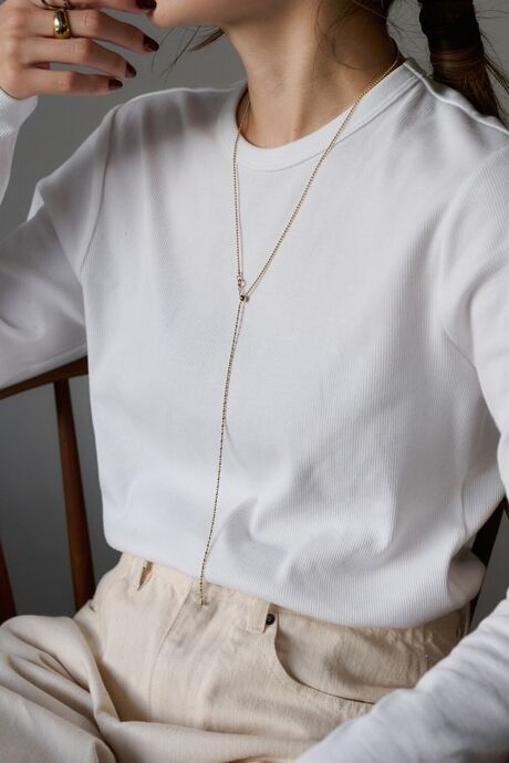 ボールスライドネックレス　　　　　　　　　