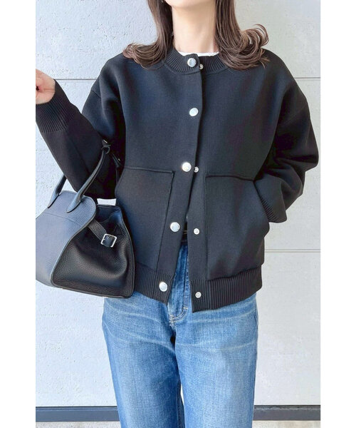 ポケット付きスポンディッシュカーディガン