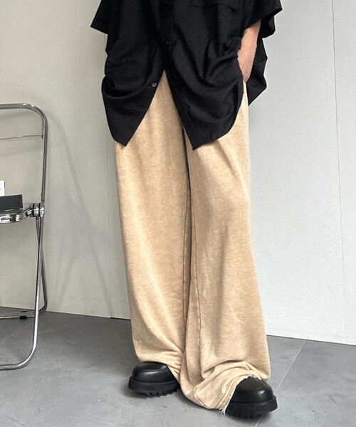 ピグメントスウェットパンツ