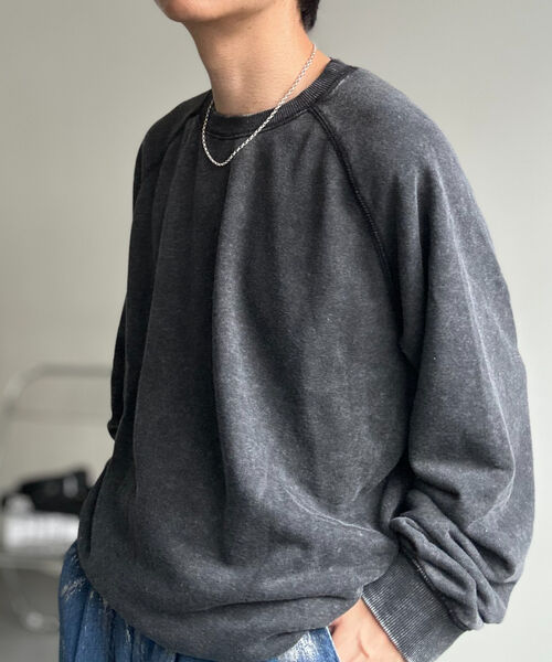 〈ユニセックス商品〉ピグメントスウェットプルオーバー