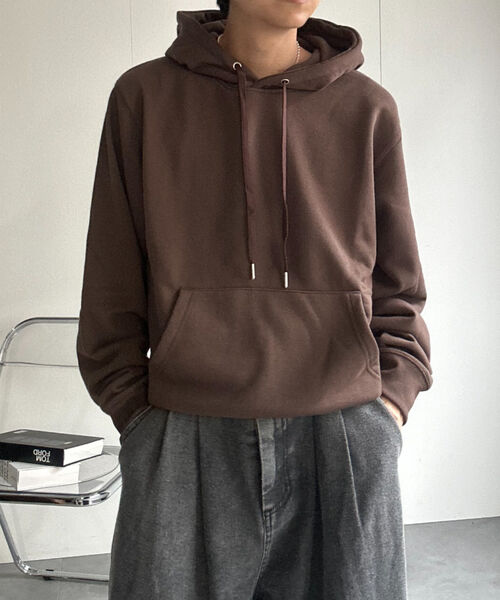 〈ユニセックス商品〉ベーシックスウェットパーカー/フーディー