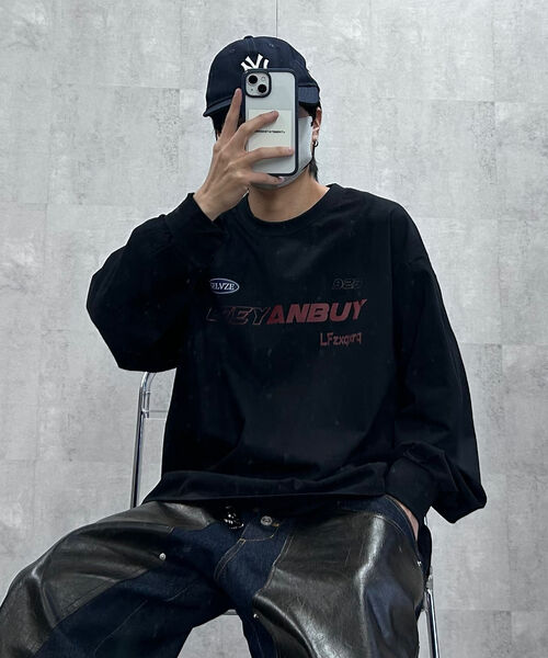 model:165㎝　着用サイズ:L