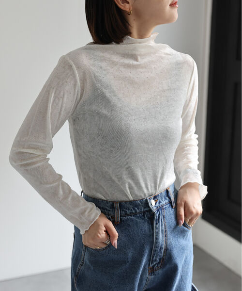 model:162㎝　着用サイズ：FREE