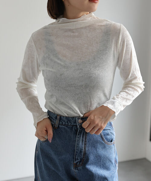 model:162㎝　着用サイズ：FREE