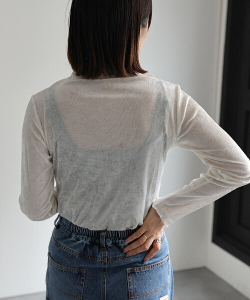 model:162㎝　着用サイズ：FREE