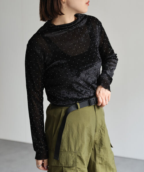 model:162㎝　着用サイズ：FREE