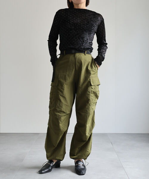 model:162㎝　着用サイズ：FREE