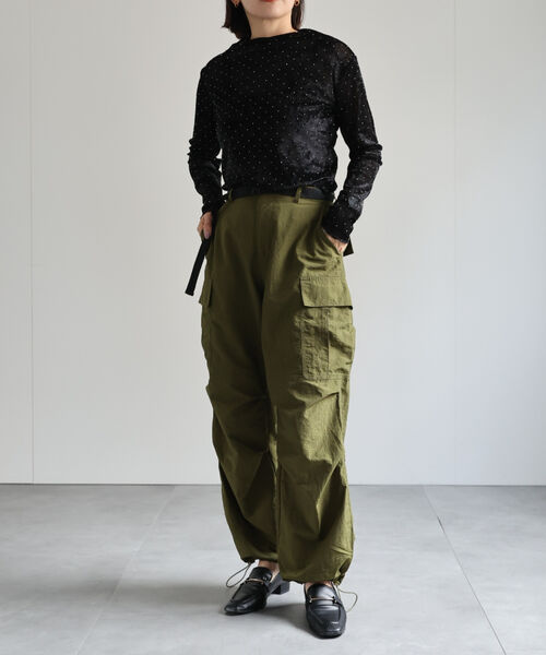 model:162㎝　着用サイズ：FREE