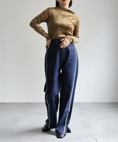 model:162㎝　着用サイズ：FREE