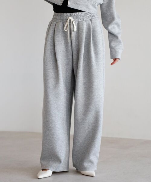 スウェットコクーンイージーパンツ