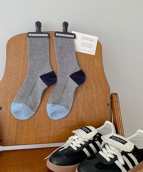 配色リブソックス(3足セット)