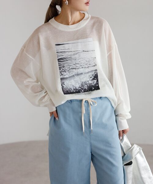 フォトシアーニットT　　　　　　　