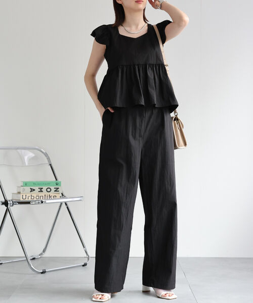 model：162cm 着用サイズ：F