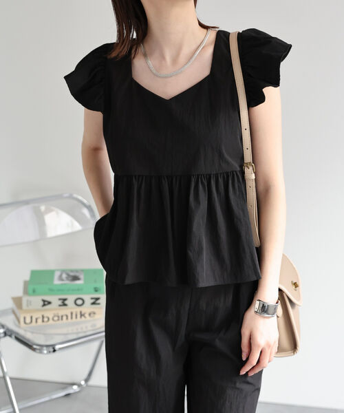 model：162cm 着用サイズ：F