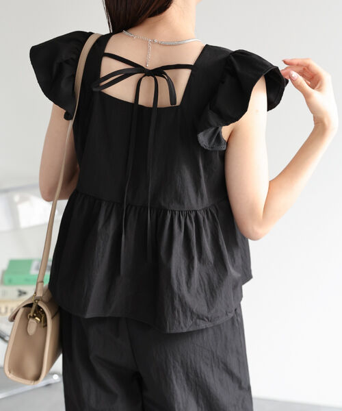 model：162cm 着用サイズ：F