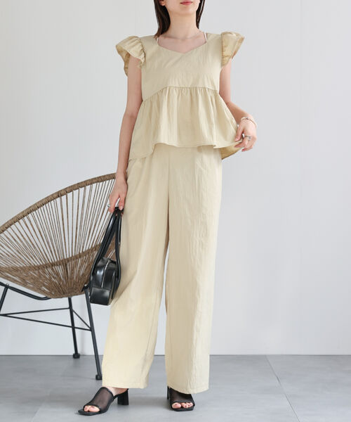 model：162cm 着用サイズ：F