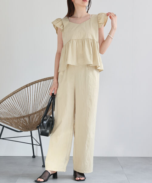 model：162cm 着用サイズ：F