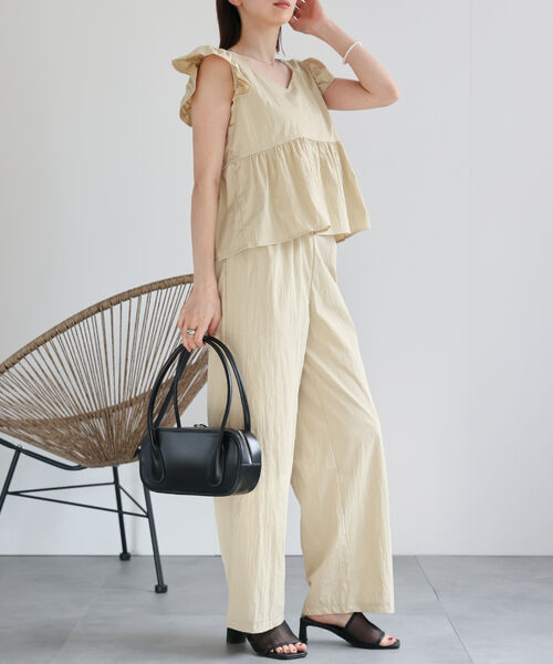 model：162cm 着用サイズ：F