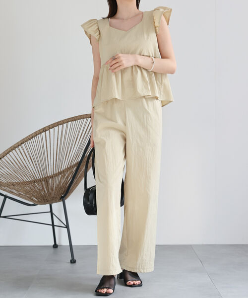 model：162cm 着用サイズ：F