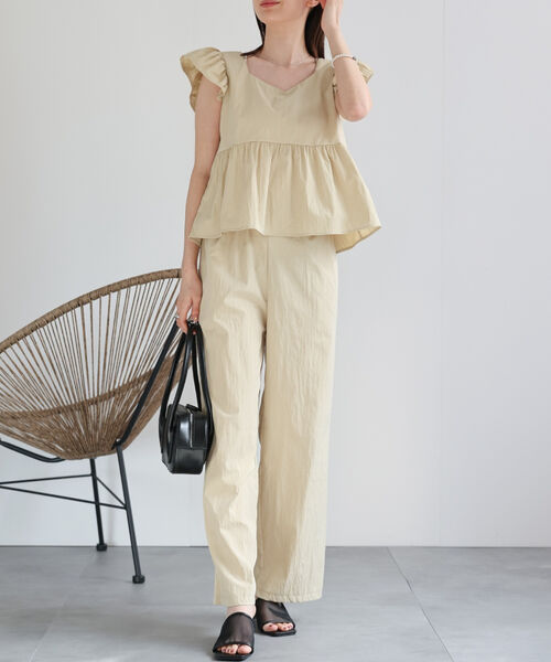 model：162cm 着用サイズ：F