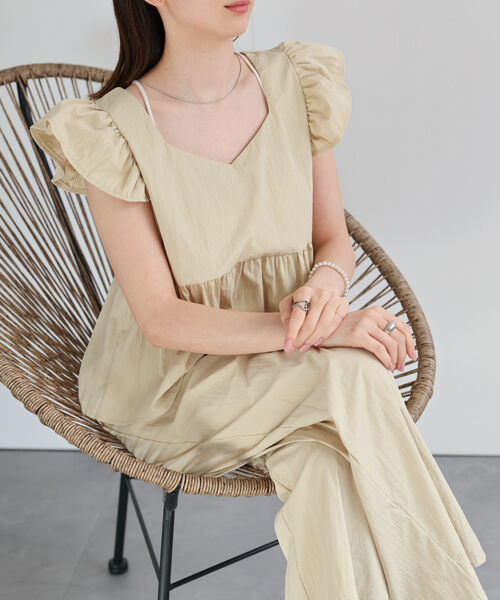 model：162cm 着用サイズ：F