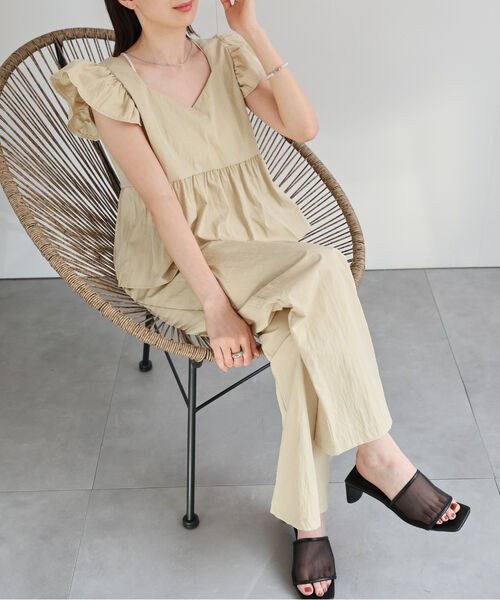 model：162cm 着用サイズ：F