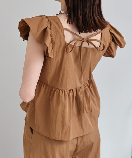 model：162cm 着用サイズ：F