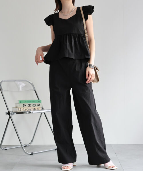 model：162cm 着用サイズ：F