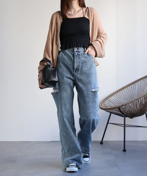 model：162㎝着用サイズ：F