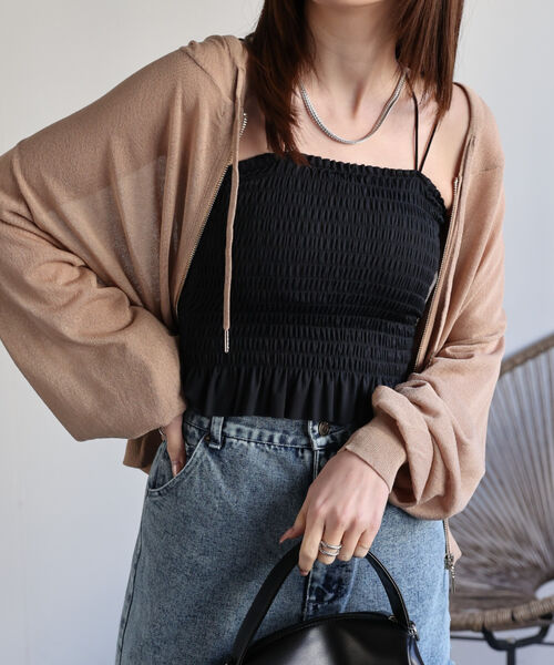 model：162㎝着用サイズ：F