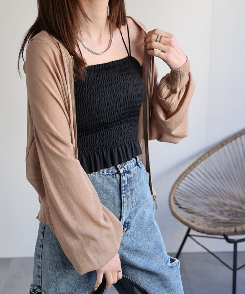 model：162㎝着用サイズ：F