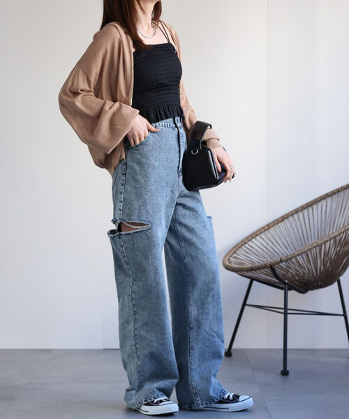 model：162㎝着用サイズ：F