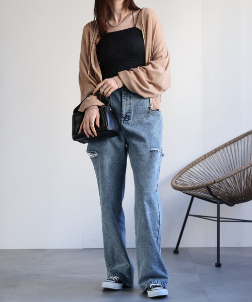 model：162㎝着用サイズ：F