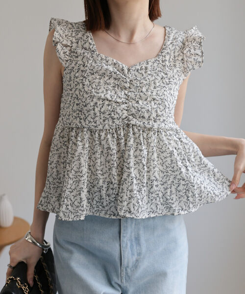 model：162cm 着用サイズ：F