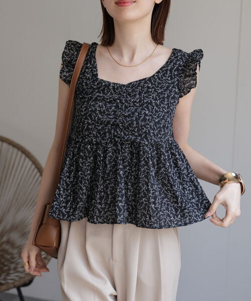 model：162cm 着用サイズ：F