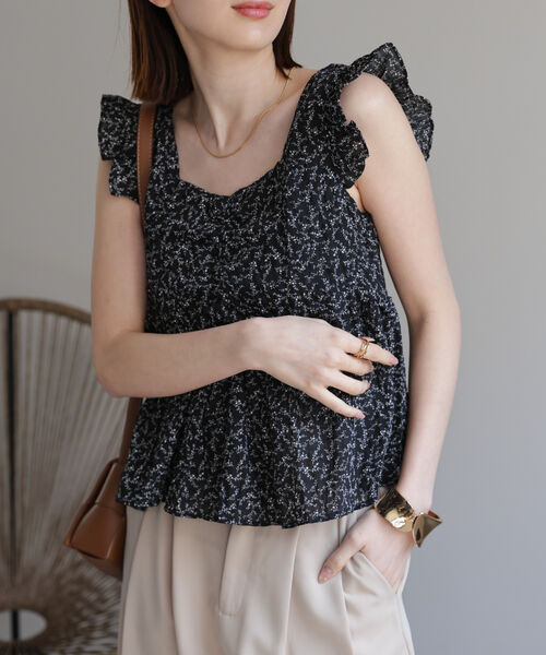 model：162cm 着用サイズ：F