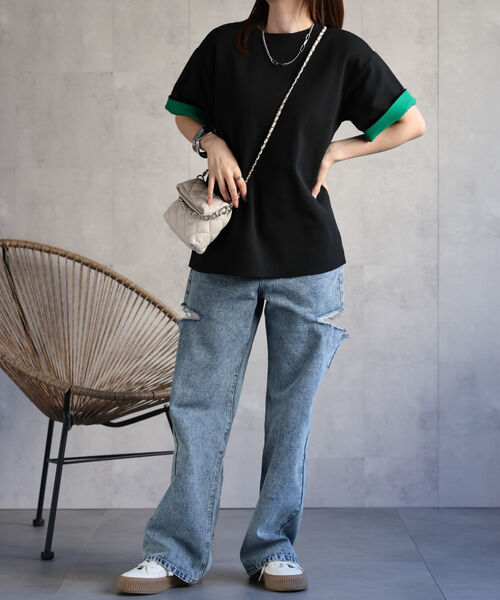 model：162㎝着用サイズ：F