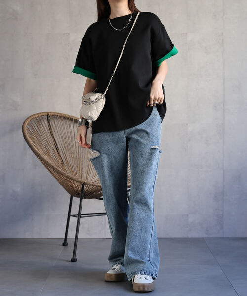 model：162㎝着用サイズ：F