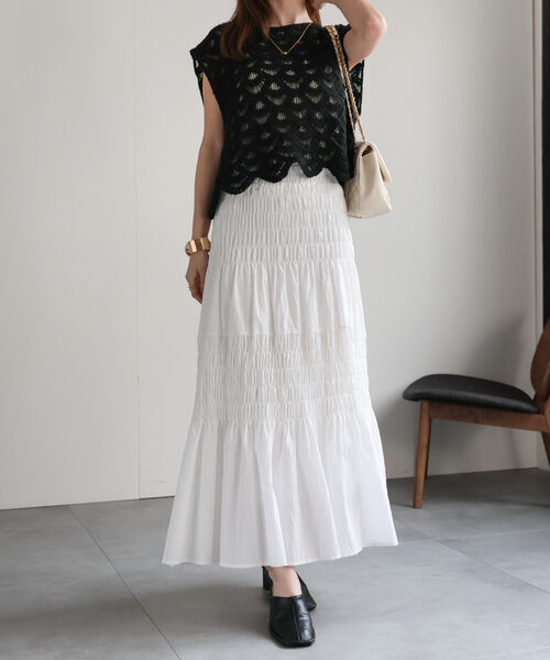 model：162㎝着用サイズ：F