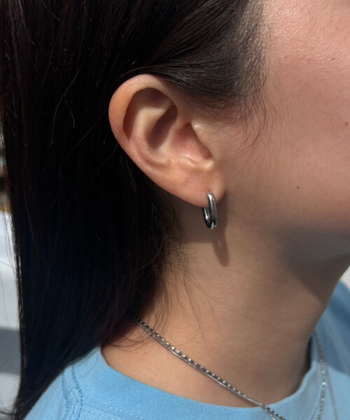【選べる】サージカルステンレスフープピアス