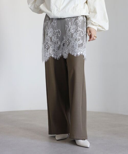 レースドッキングパンツ