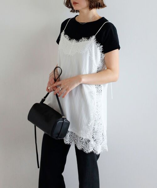 ワッシャーレーストリムキャミ　　　　　　　　　　　　　　