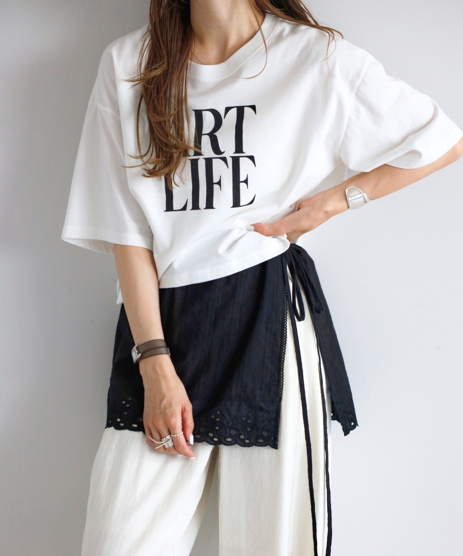 model:H165 着用サイズ:FREE